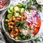 Chickpea Shawarma Salad