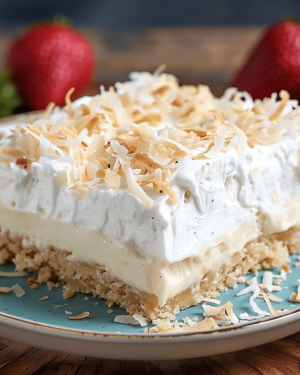 No-Bake Coconut Cream Lush