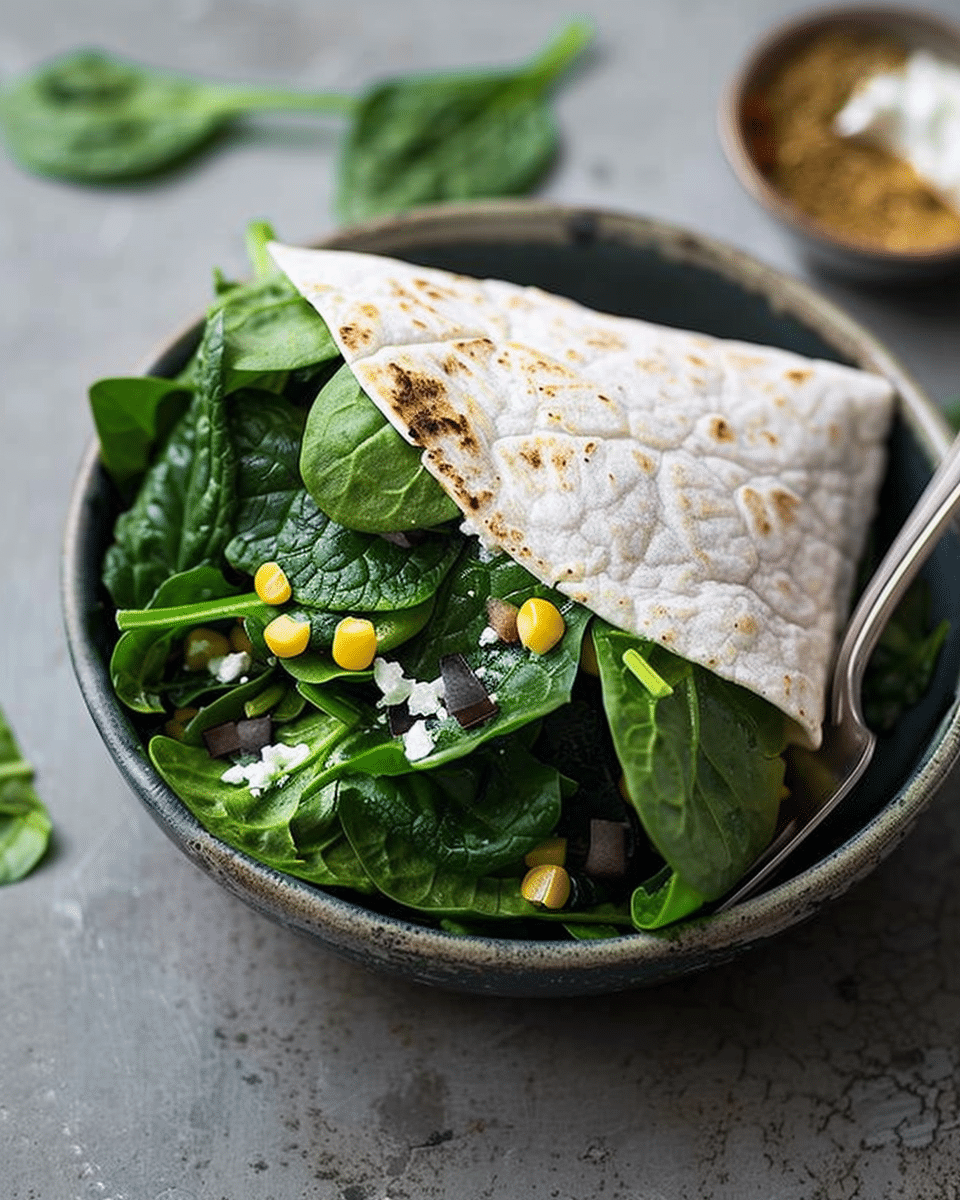 Spinach Tortilla