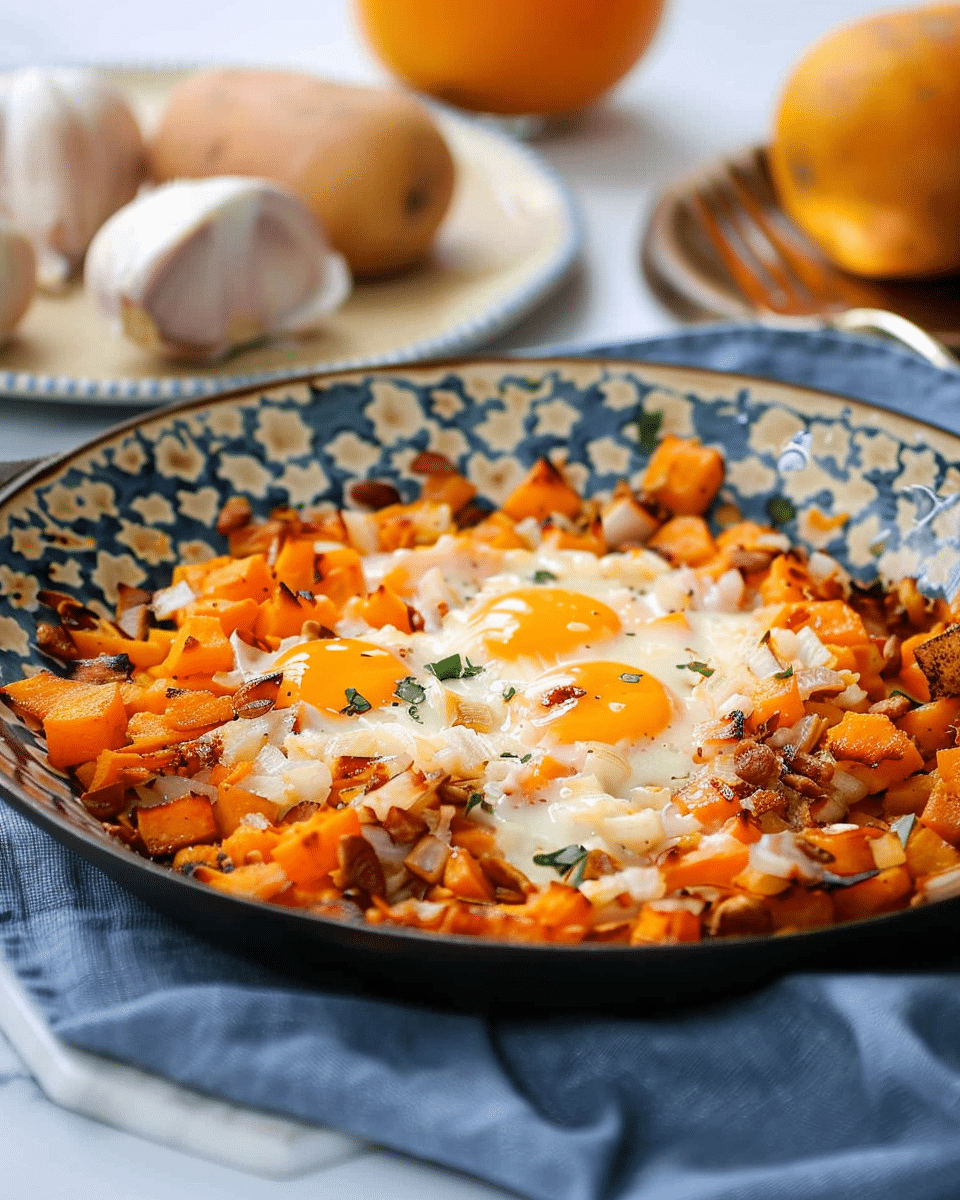 Loaded One-Pan Sweet Potato Hash