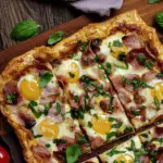 Puff Pastry Breakfast Pizza