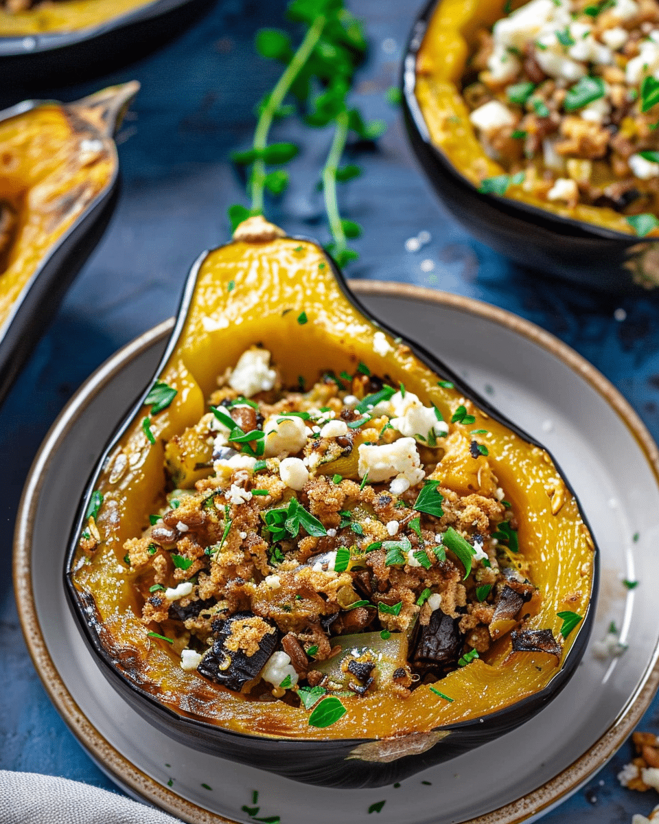 Stuffed Acorn Squash