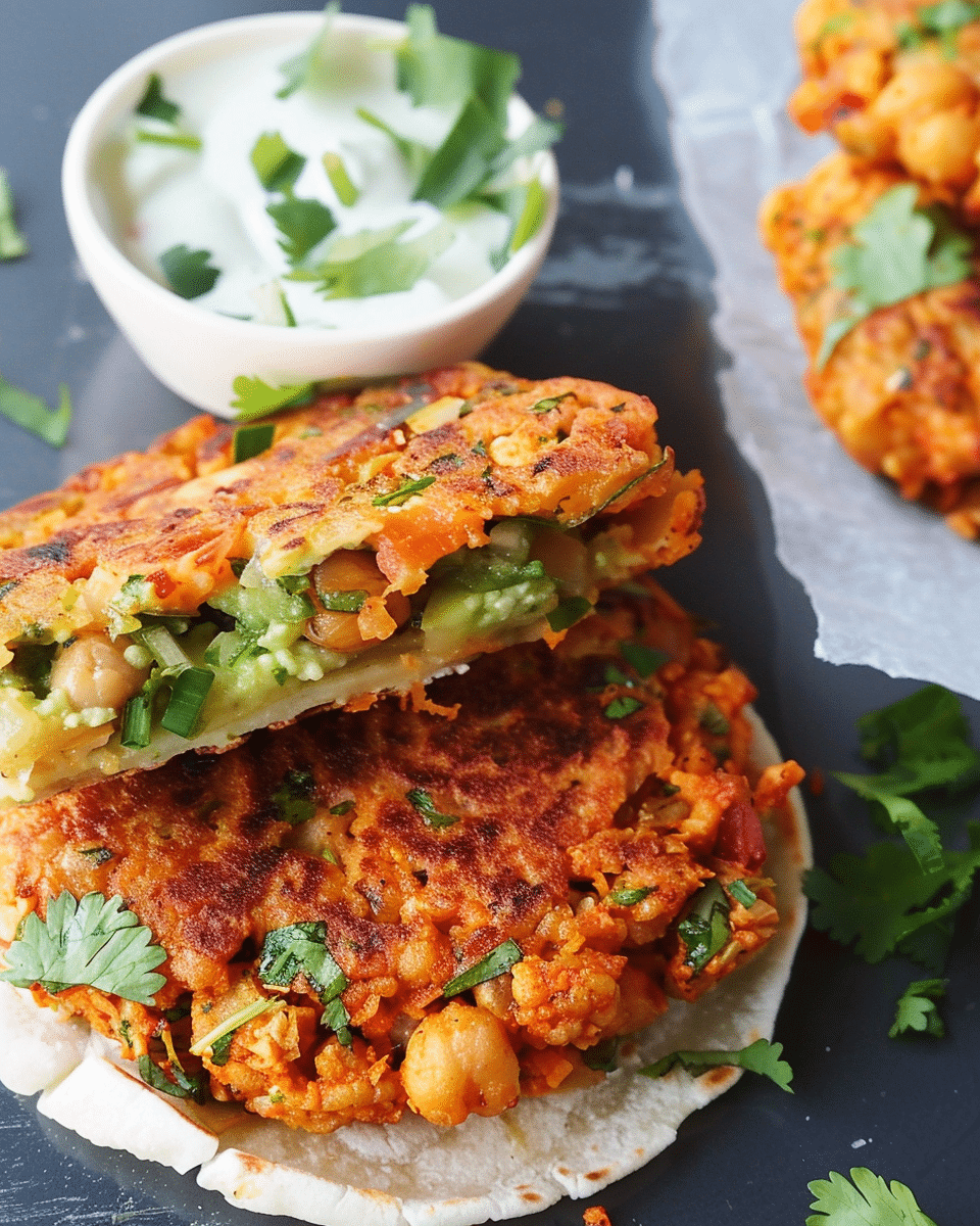 Protein-Packed Spicy Chickpea Patties