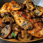 Black Pepper Chicken with Mushrooms
