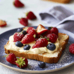 Custard Yogurt Toast