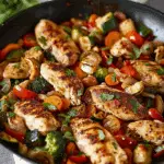 Loaded Chicken and Veggie Skillet