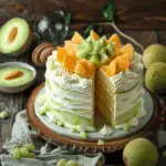 Honeydew Melon Cake