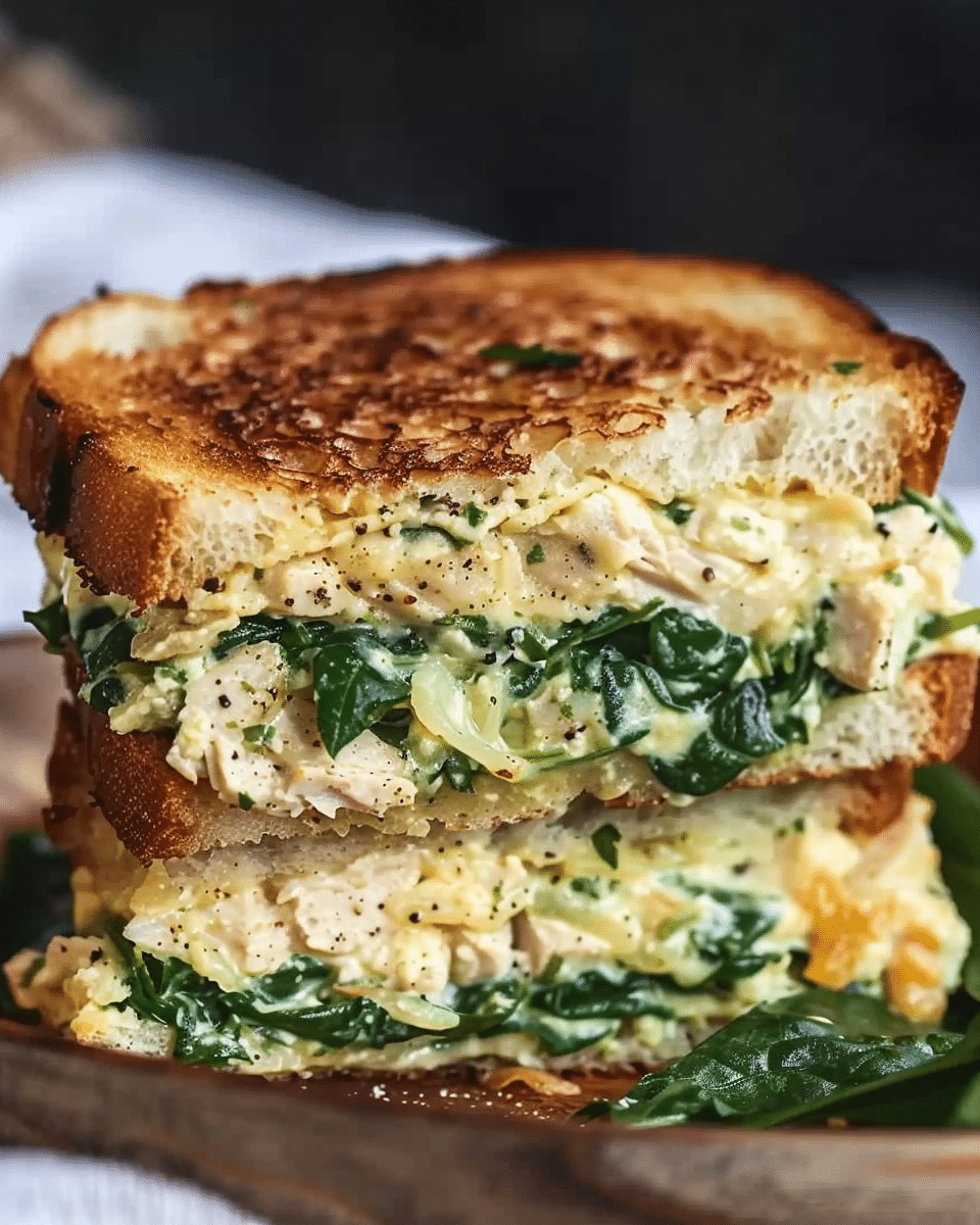 Spinach Tuna Melt