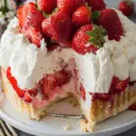 Strawberry Charlotte Cake