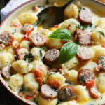 Gorgonzola Gnocchi with Spinach