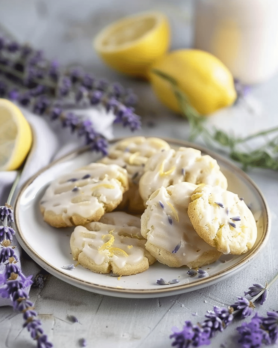 Lavender Lemonade Cookies