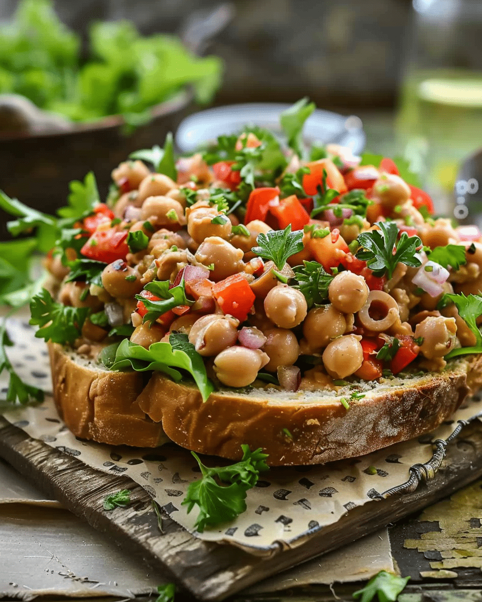 Pimento Olive Chickpea Salad