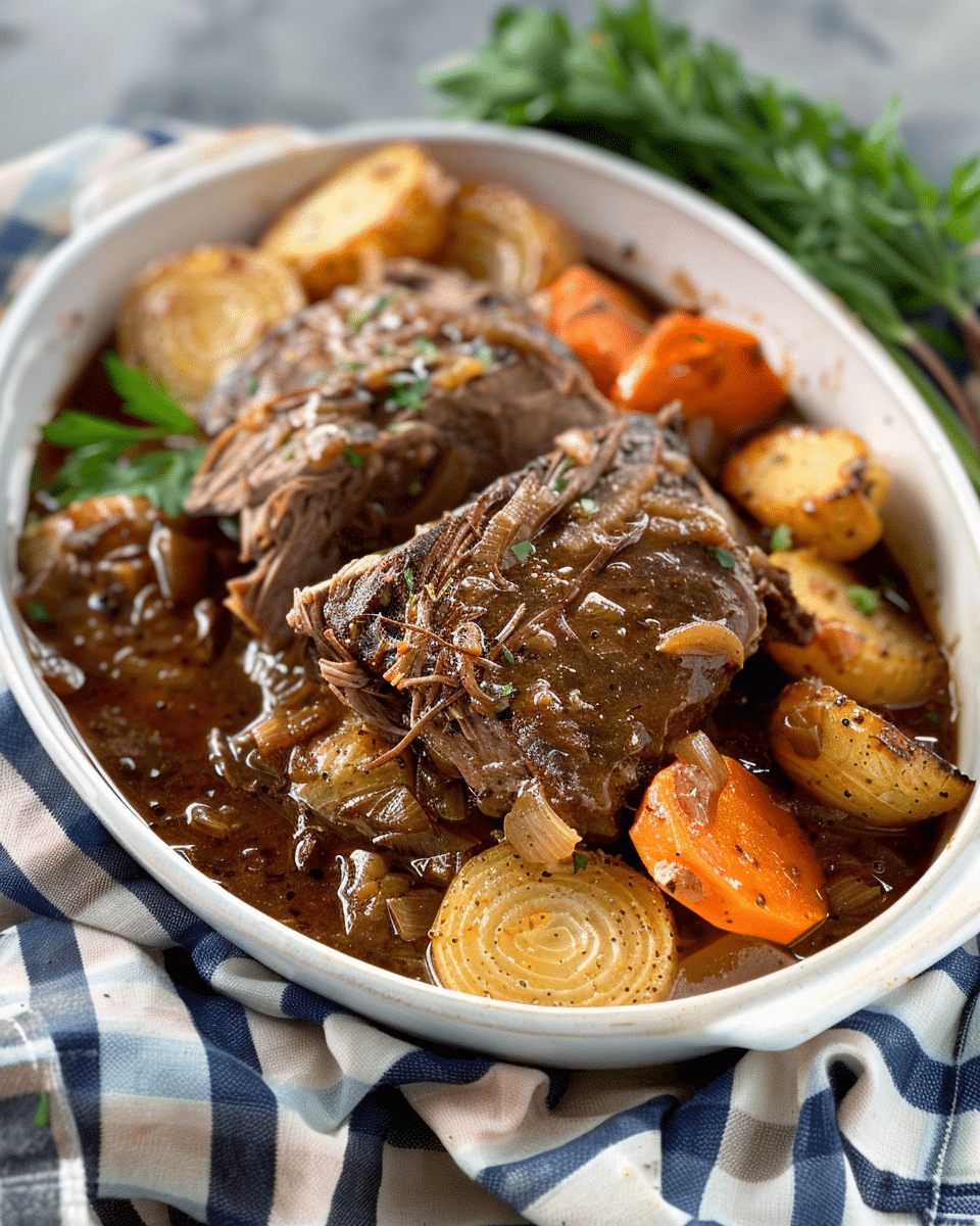 Pot Roast with Onion Soup Mix