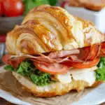 California Club Croissant Sandwich