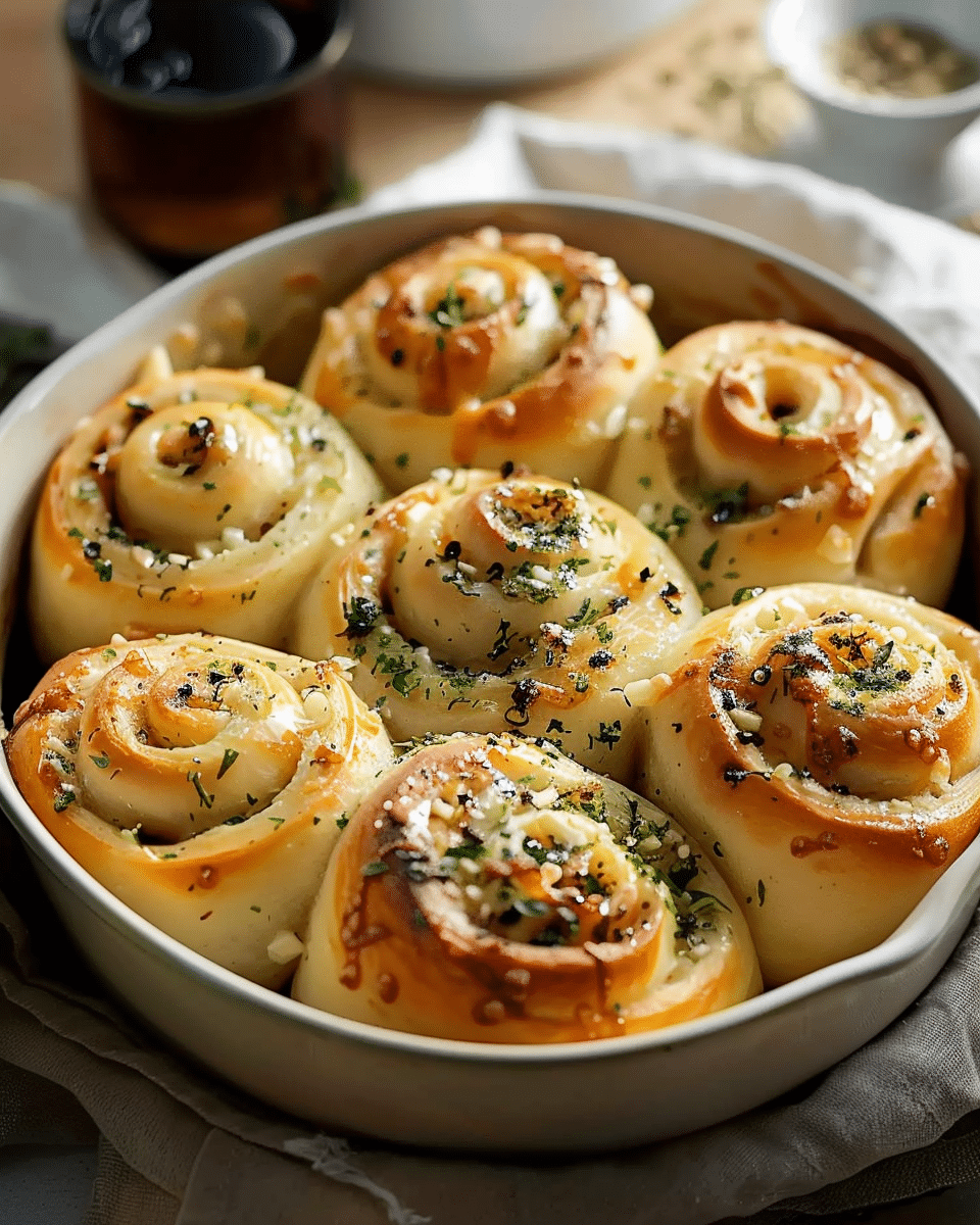 Garlic Swirl Rolls