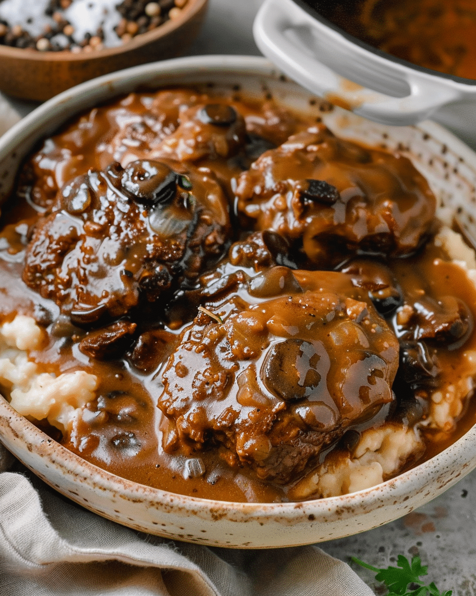 Instant Pot Salisbury Steak