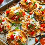 Mini Sheet Pan Chicken Tostadas
