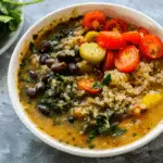 Vegan Black Bean and Quinoa Bowls