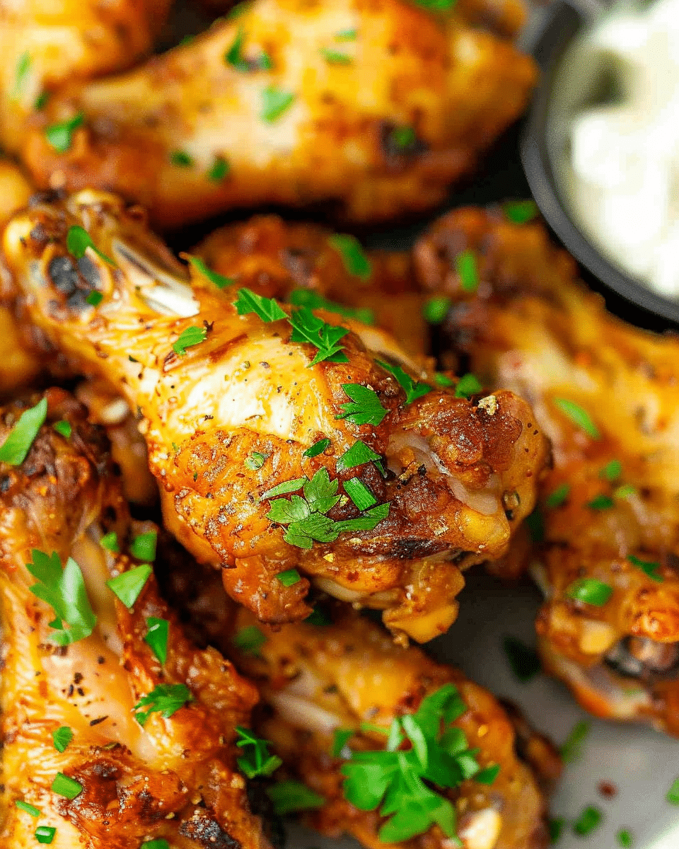 Baked Keto Chicken Wings