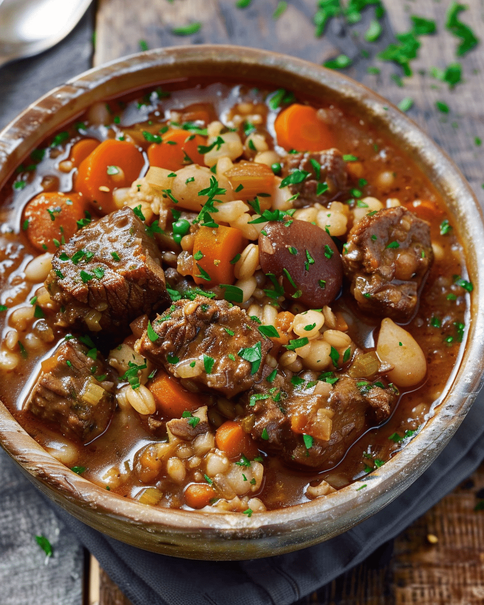 Beef and Barley Stew