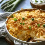 Cheesy Cream Cheese Corn Casserole