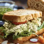 Pesto Chicken Salad Sandwich