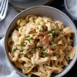 Slow Cooker Creamy Chicken Pasta