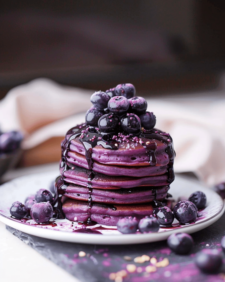 Ube Pancakes
