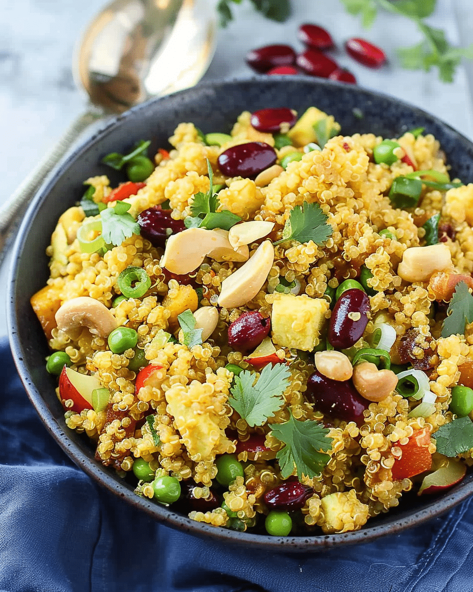 Curry Quinoa Salad