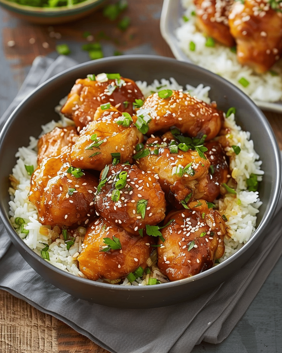 Honey Garlic Chicken