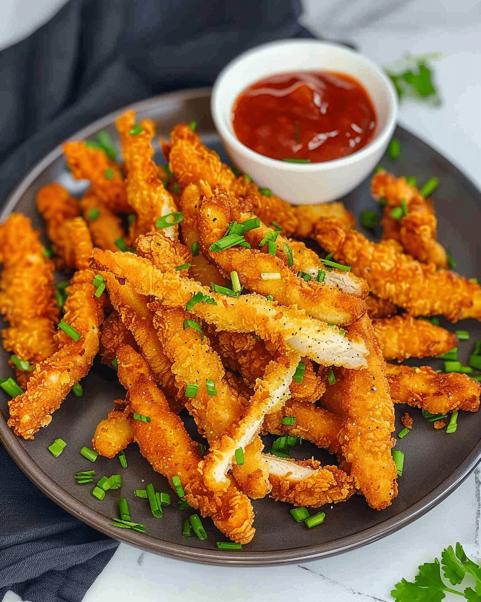 Air Fryer Crispy Chicken Fries