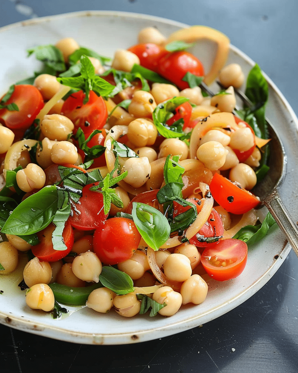 Chickpea and Tomato Salad