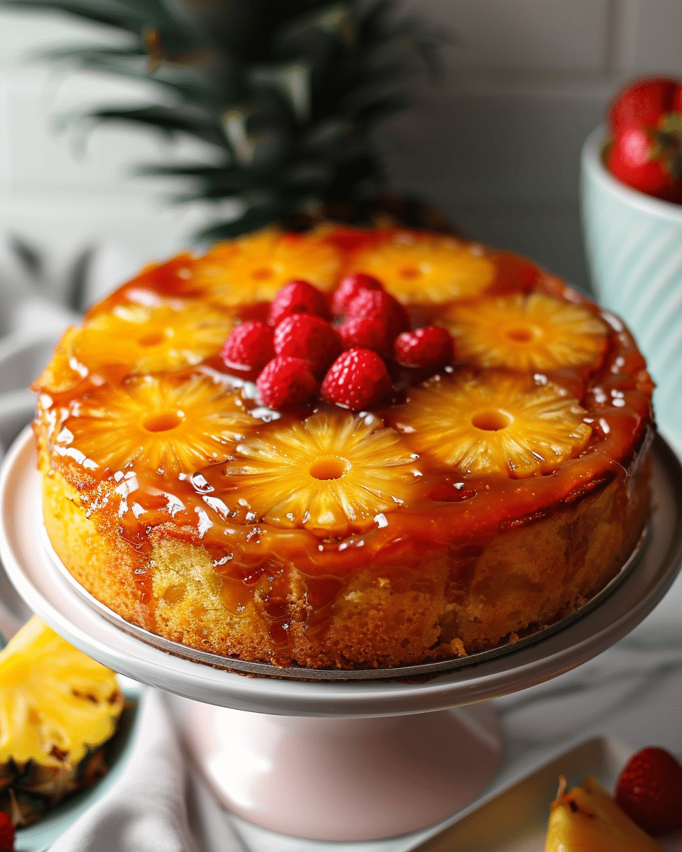 Pineapple Upside-Down Cake