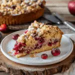 Cranberry Apple Gluten-Free Crumble Cake