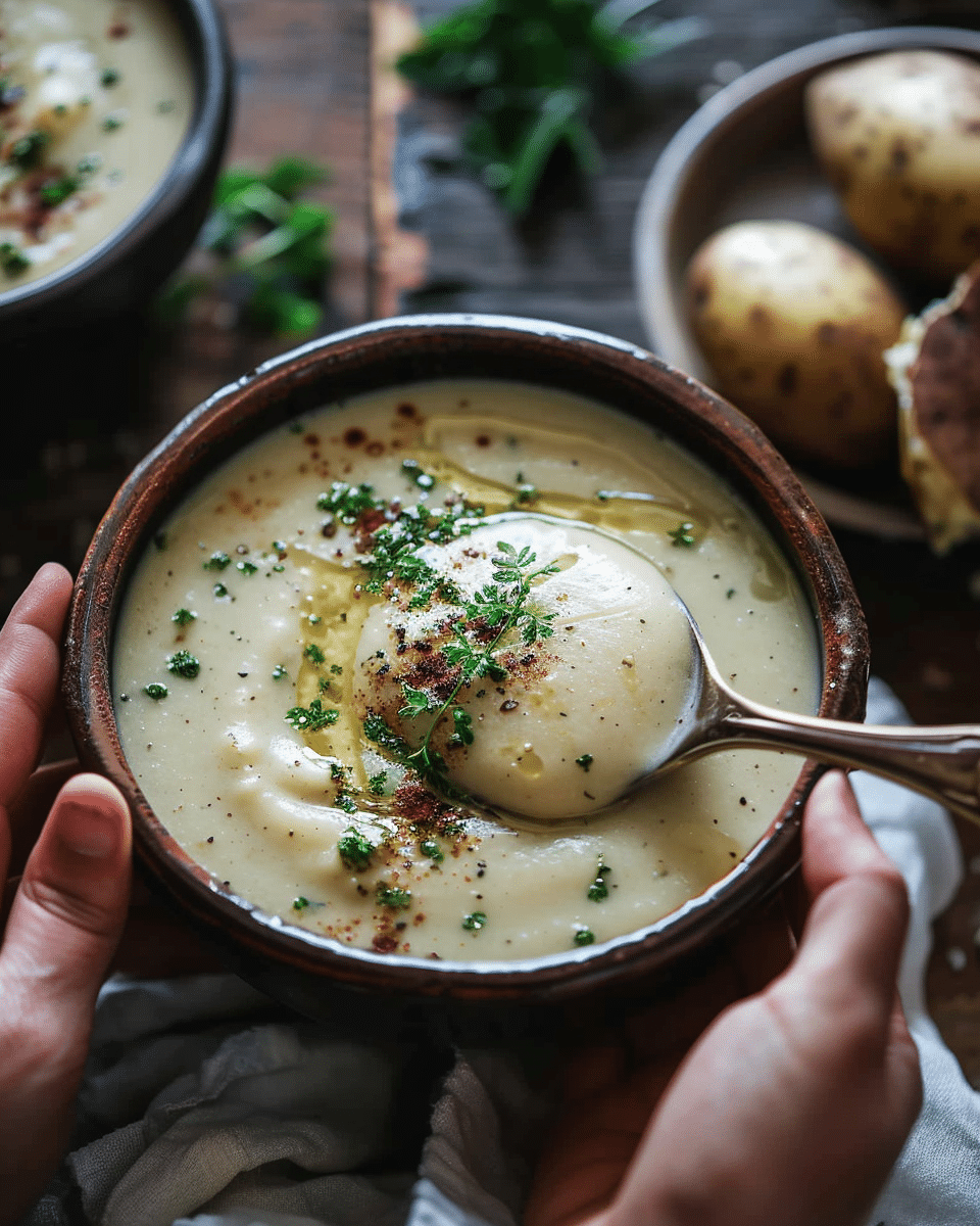 =Creamy Vegan Baked Potato Soup