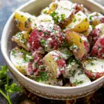 Garlicky Herb Red Potato Salad