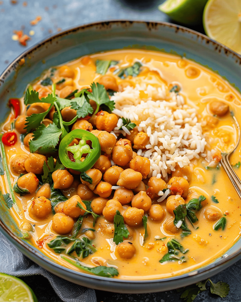 Thai Coconut Chickpea Curry