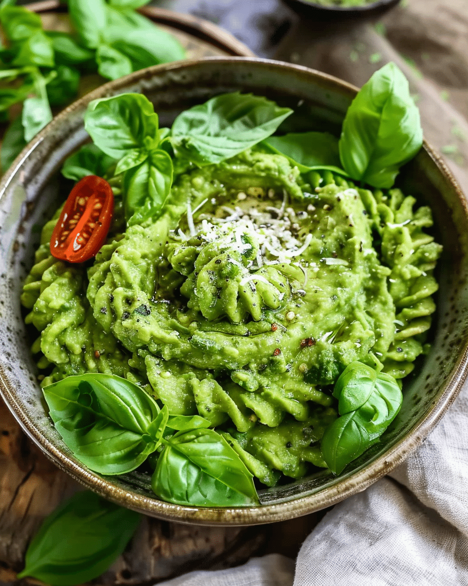 Vegan Oil-Free Avocado Pesto