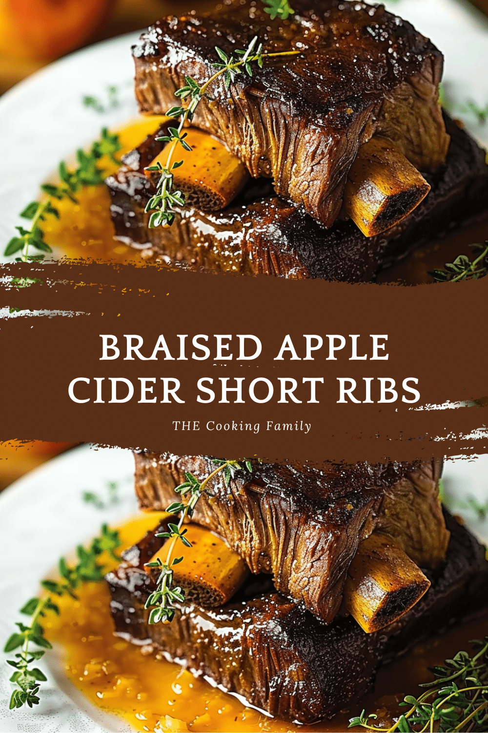 Braised Apple Cider Short Ribs | TheFamilyCooking