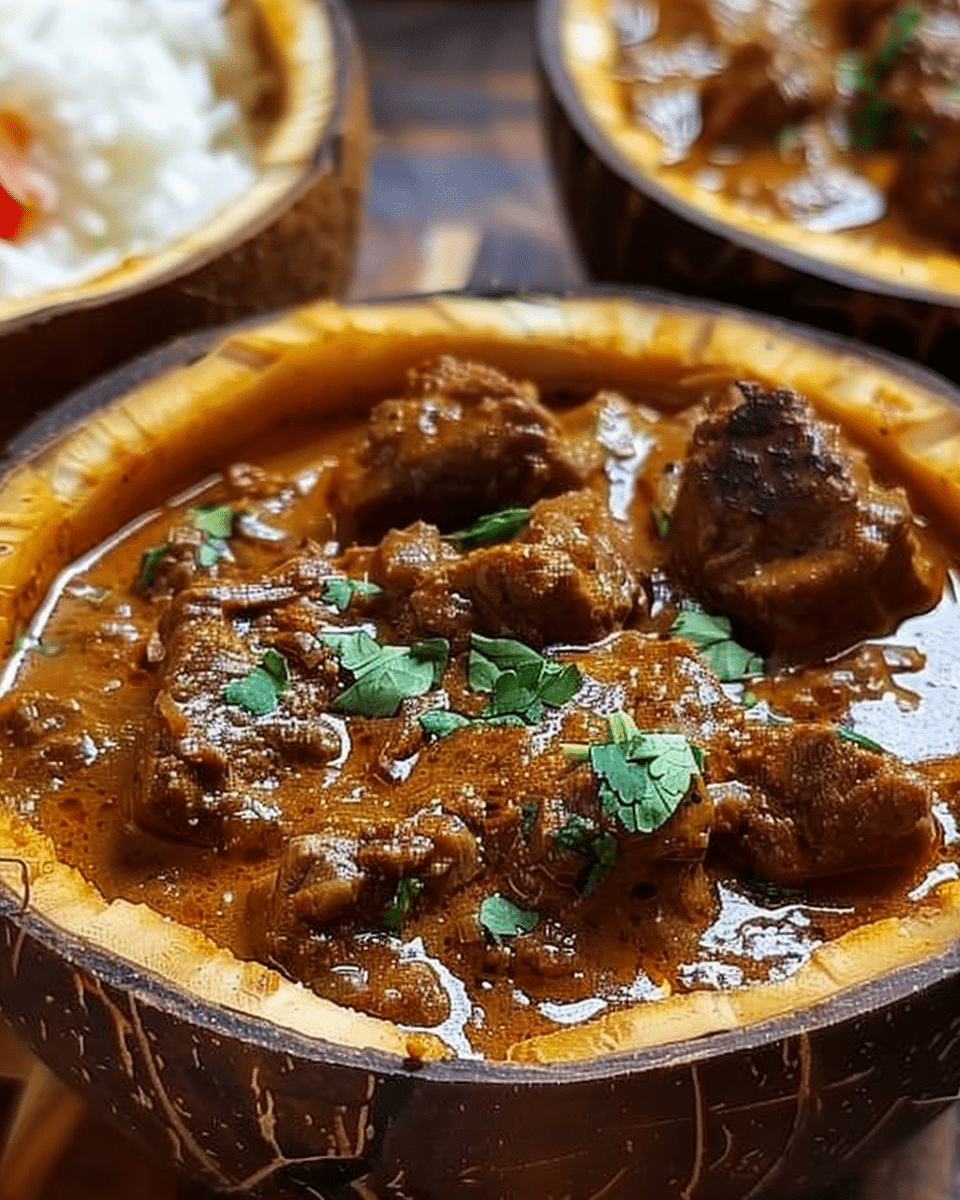 Beef Curry with Coconut Spice