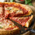 Chicago Style Deep Dish Pizza