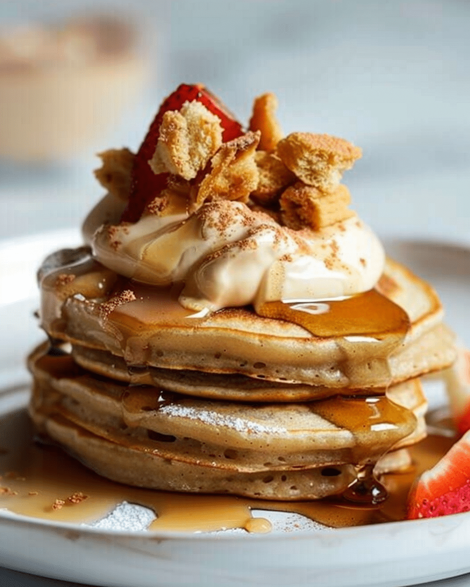 Lotus Biscoff Pancakes