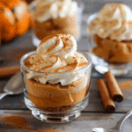 Mini Pumpkin Tiramisu Cups