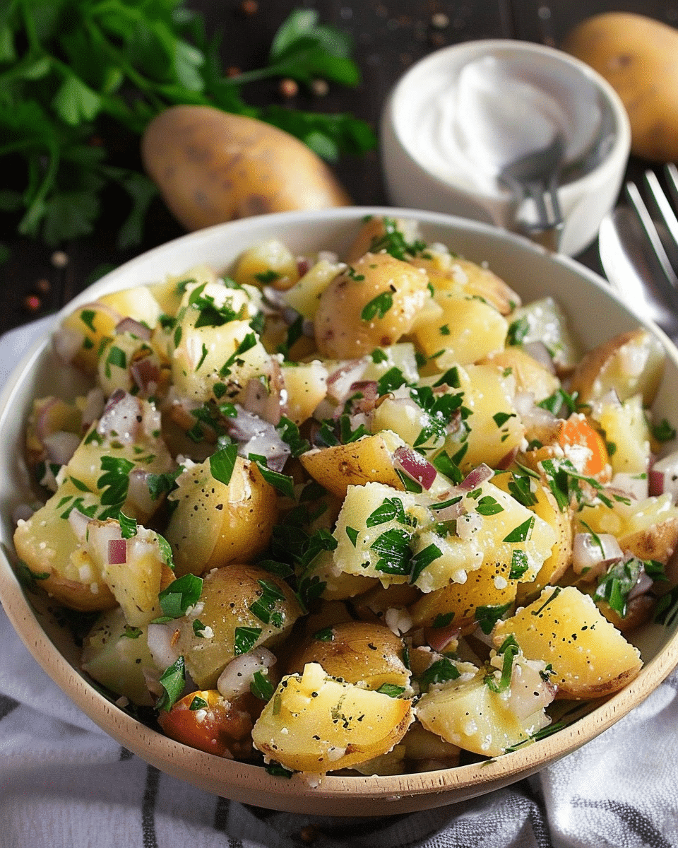 Romanian Potato Salad