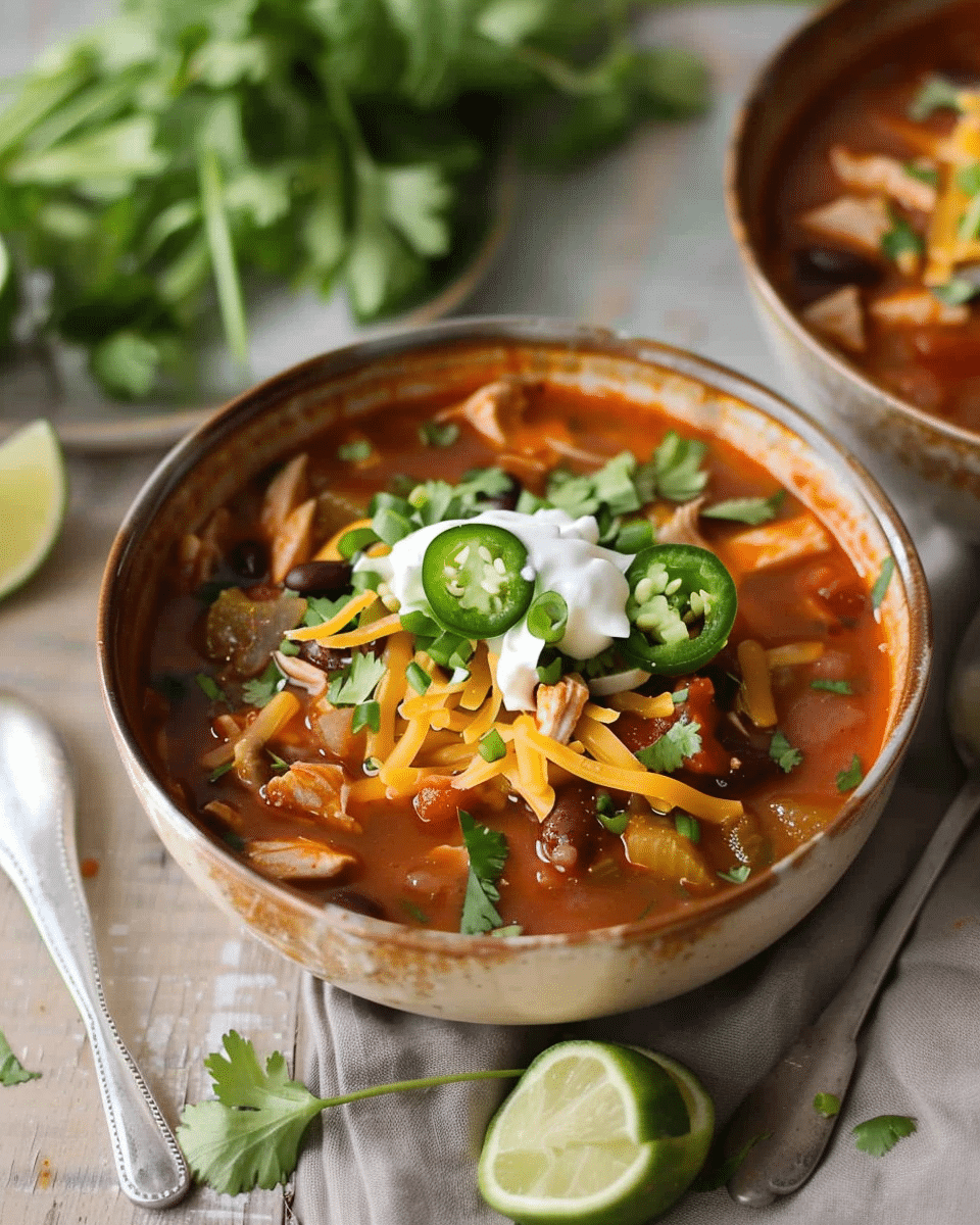 Vegetarian Tortilla Soup