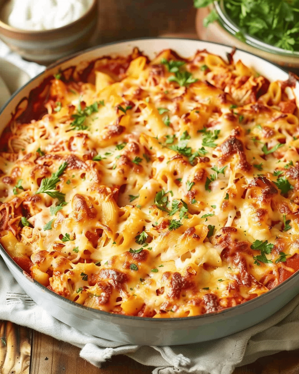BBQ Chicken Casserole