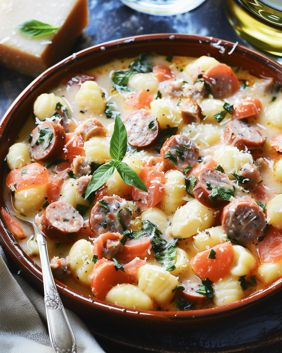 Gnocchi and Sausage