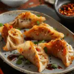 Inferno Pockets (Kimchi Dumplings)