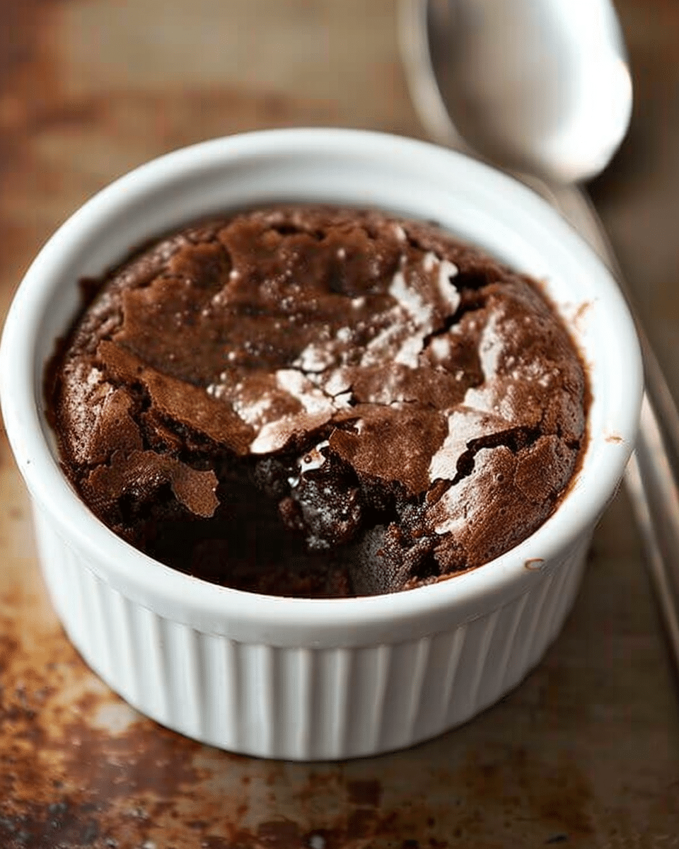 Ramekin Brownies