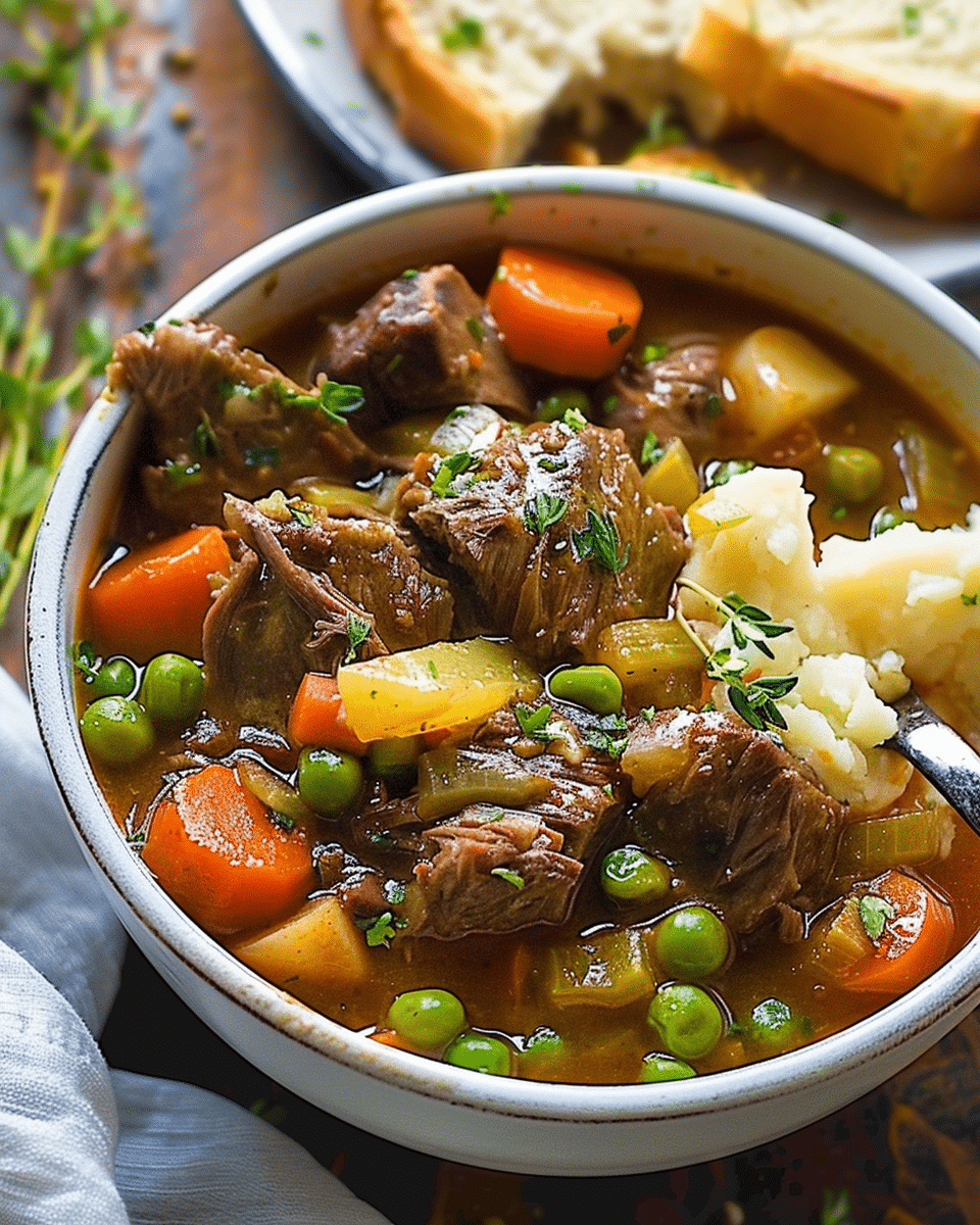 Stovetop Beef Stew For Two